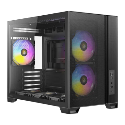 Antec Antec FLUX M Micro Tower Gaming Case - Black 